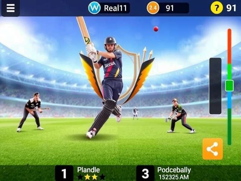 Real11 Fantasy Cricket Cup Gameplay